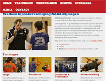 Tablet Screenshot of naba.nl